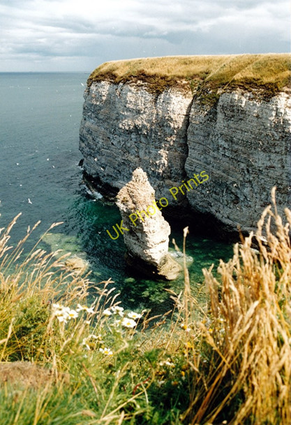 Photo 6"x4" Flamborough Head (1993) North Landing c1993