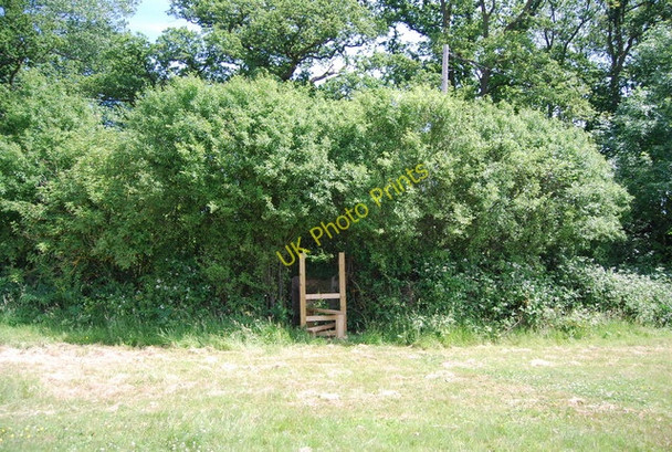 Photo 6"x4" Stile onto Hever Rd How Green c2010
