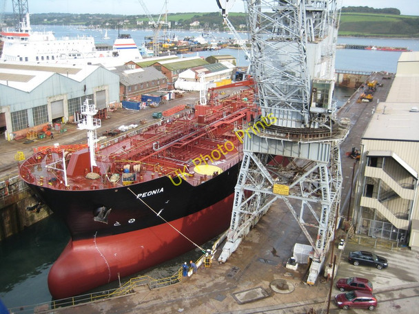 Photo 6"x4" Ship in Falmouth Docks Falmouth c2010