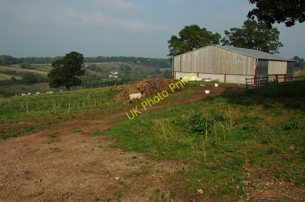 Photo 6"x4" Barn near Pen-y-Clawdd Kingcoed c2010
