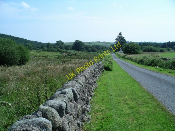 Photo 6"x4" Minor road near Mabie Forest Islesteps c2006