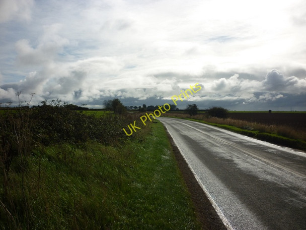 Photo 6"x4" The B1445 Welwick Road Patrington c2010
