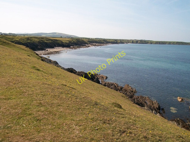 Photo 6"x4" Coastal slope west of Pant Gwyn Rhos-y-llan c2010
