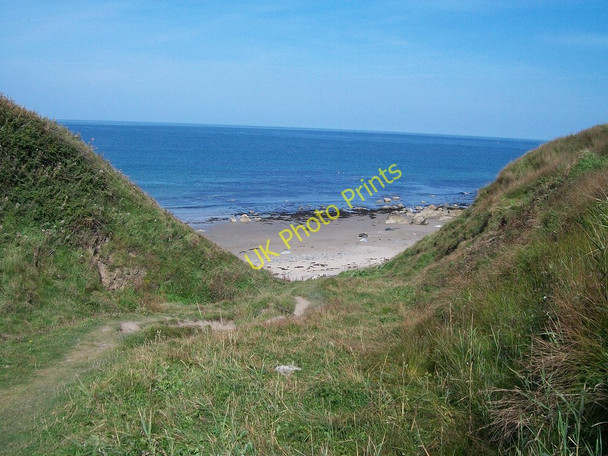 Photo 6"x4" The seaward end of the Afon Rhos valley Rhos-y-llan c2010