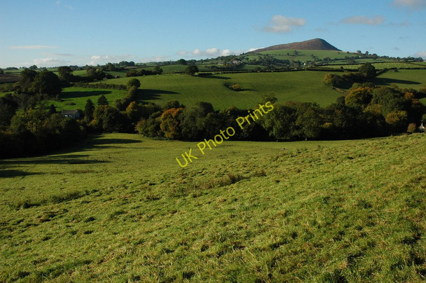 Photo 6"x4" Valley at Llangattock Lingoed Llangattock Lingoed c2010