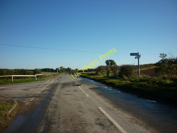 Photo 6"x4" Heading towards East Lutton West Lutton c2010