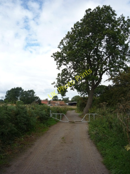 Photo 6"x4" Gate on Hagg Lane Youlton c2010