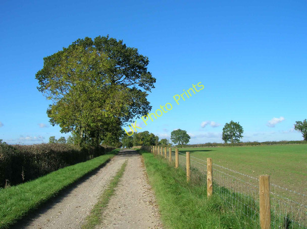 Photo 6"x4" Driveway from Bishop's Gorse Farm Lighthorne c2010
