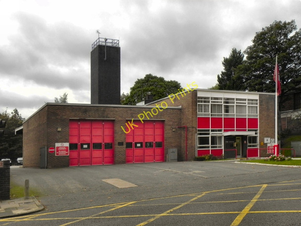 Photo 6"x4" Broughton Fire Station Prestwich c2010