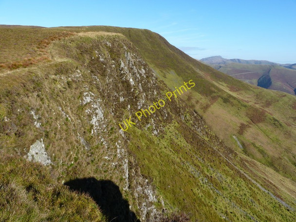 Photo 6"x4" Craig Maesglase and Aran Fawddwy Dinas-Mawddwy c2010