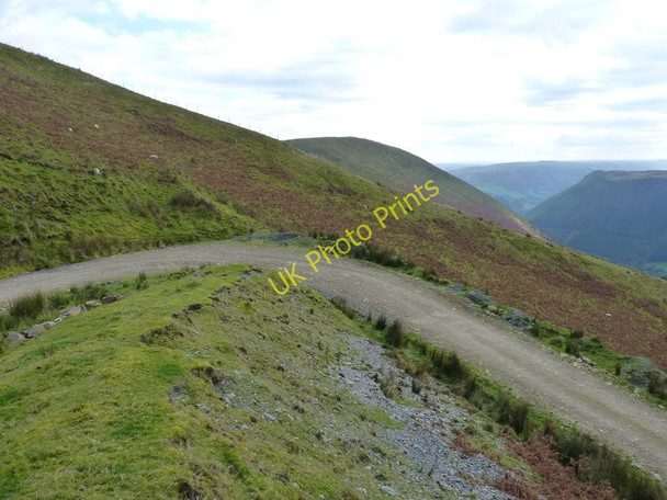 Photo 6"x4" The third hairpin on the track Aber-Cywarch c2010