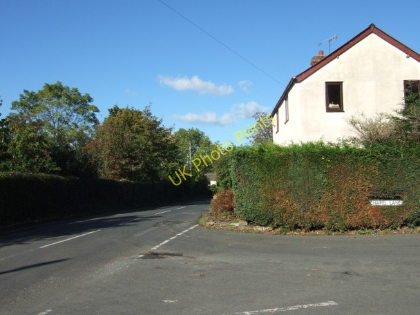 Photo 6"x4" Junction with Chapel Lane, Willington Corner Willington Corner c2010