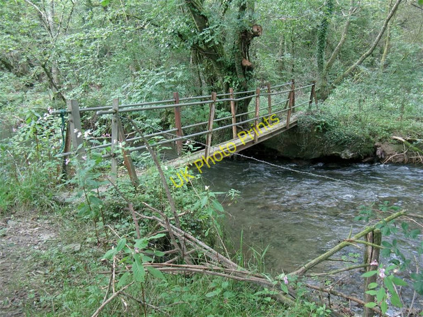 Photo 6"x4" Footbridge over Afon Cynin Gellywen\/SN2723 c2010