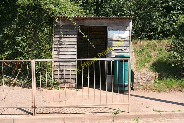 Photo 6"x4" Sandford: bus shelter at Newbuildings Newbuildings c2006