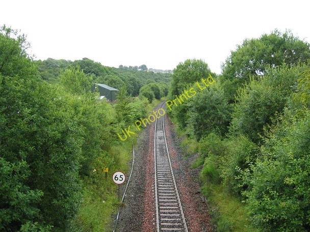 Photo 6"x4" Railway at Gateside Barrhead c2006