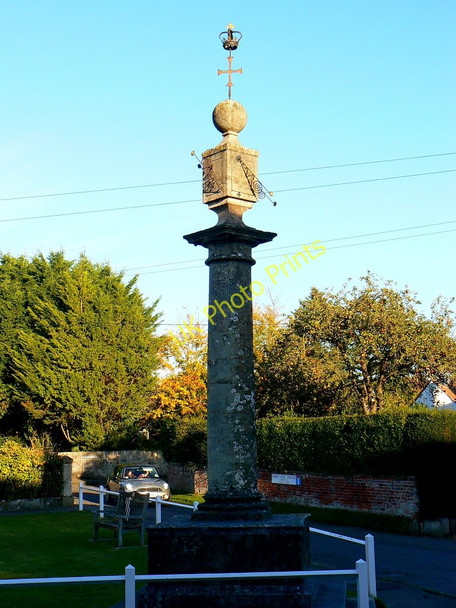 Photo 6"x4" The Market Cross, High Street, Steeple Ashton Steeple Ashton c2010