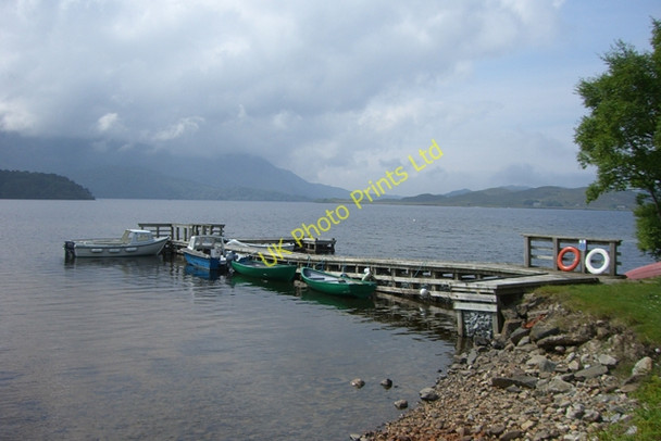 Photo 6"x4" Jetty on Loch Morar Beoraidbeg c2006