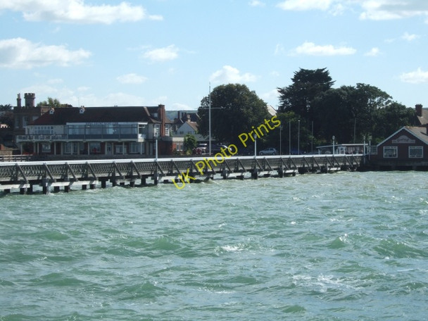Photo 6"x4" Yarmouth pier, seen from the ferry Yarmouth c2010