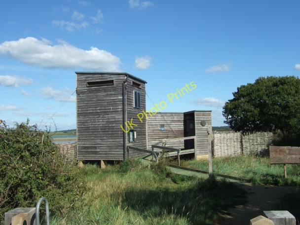 Photo 6"x4" Bird hide in Newtown Newtown\/SZ4290 c2010