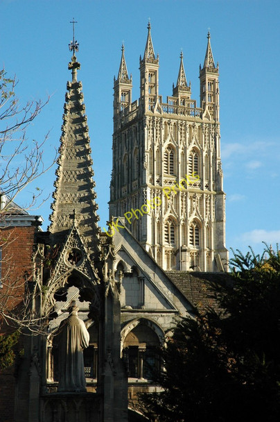 Photo 6"x4" Tower of Gloucester Cathedral Gloucester c2010