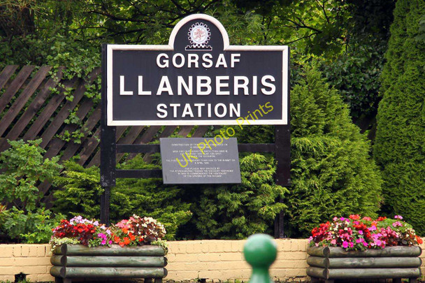 Photo 6"x4" Llanberis Station Llanberis c2010
