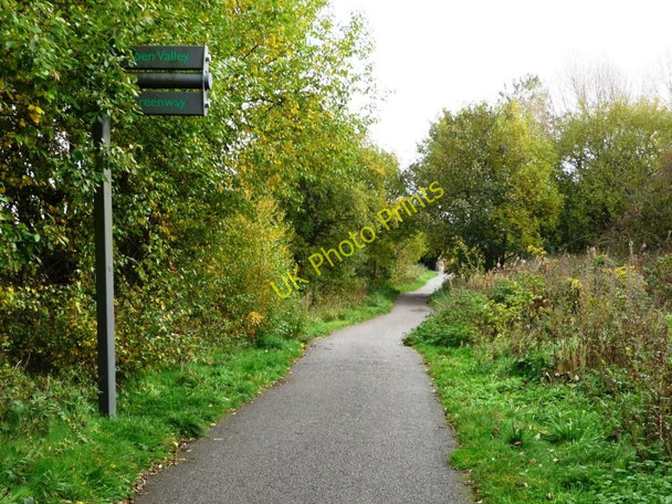 Photo 6"x4" Spen Valley Greenway Cleckheaton c2010