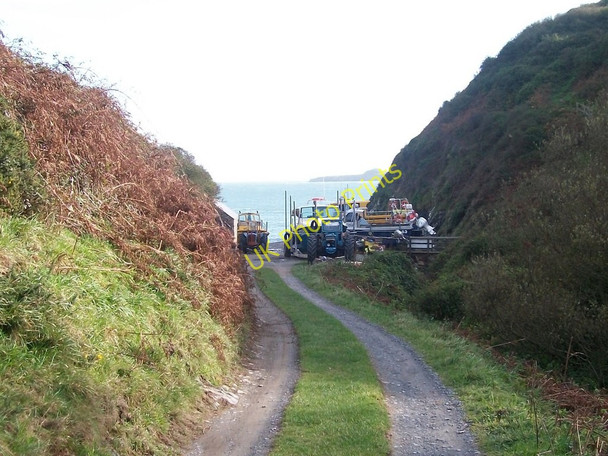 Photo 6"x4" Approaching Porth Meudwy from Lon Cwrt Uwchmynydd c2010