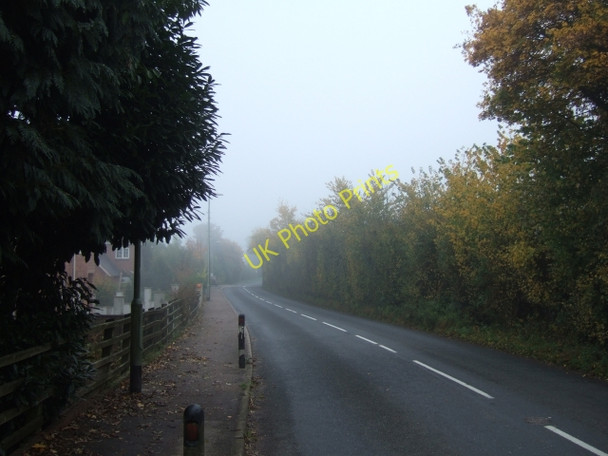 Photo 6"x4" A396 in the southern part of Stoke Canon Huxham c2010