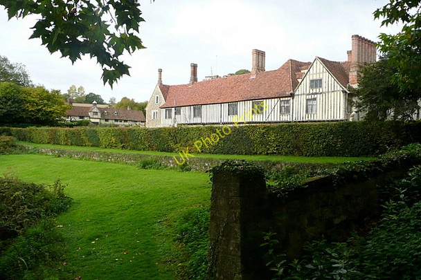 Photo 6"x4" Ightham Mote, south side Ivy Hatch c2010