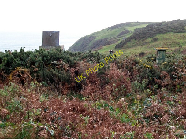 Photo 6"x4" The cliff-top above Porth Simdde Aberdaron c2010