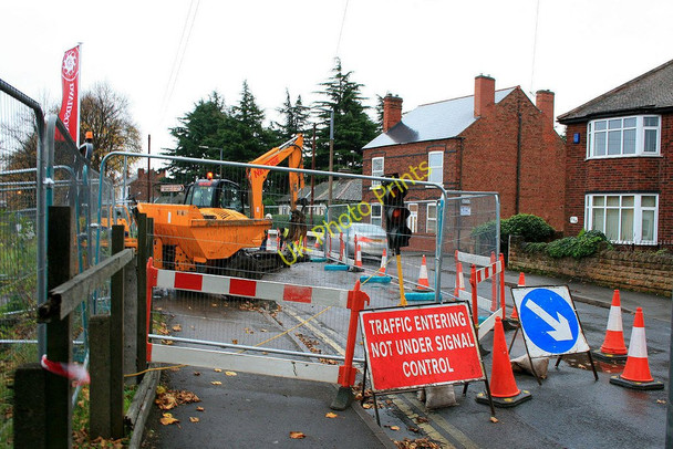 Photo 6"x4" The road's up on Station Road Long Eaton c2010