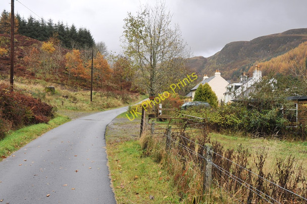 Photo 6"x4" Minor road past houses at Dalnacabaig Barran\/NM8825 c2010
