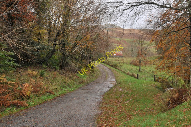 Photo 6"x4" Farm road at Kilmelford Kilmelford c2010