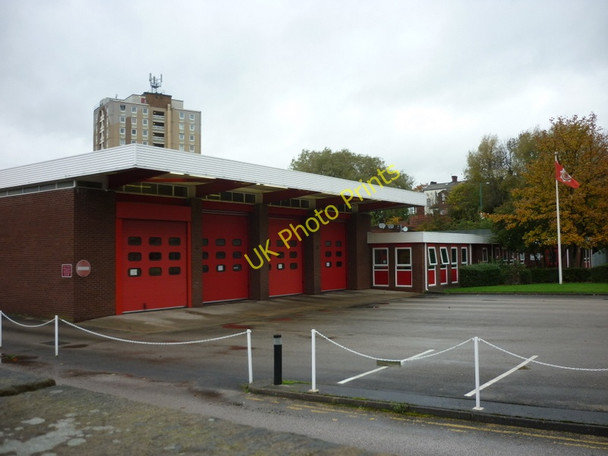 Photo 6"x4" Stalybridge Fire Station Stalybridge c2010