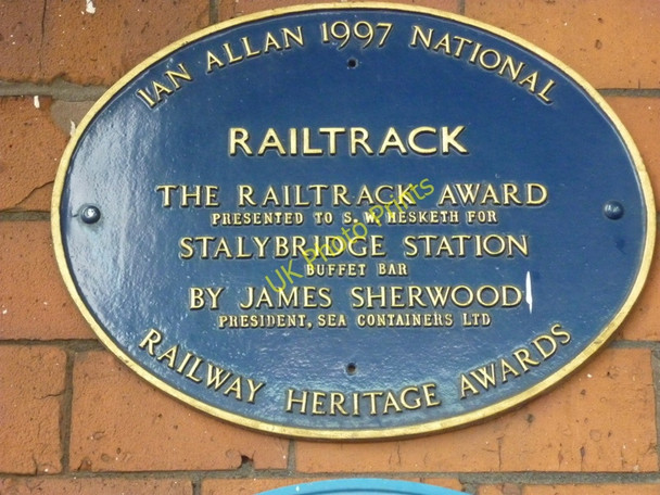 Photo 6"x4" A plaque at Stalybridge train station Stalybridge c2010 P1