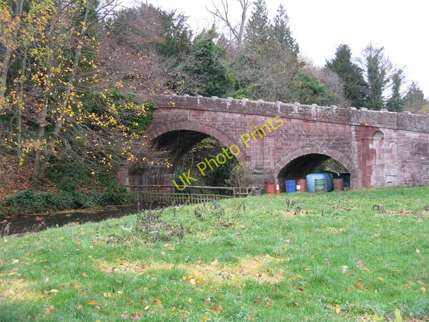 Photo 6"x4" Bridge over the Whittingehame Water Luggate Burn c2010