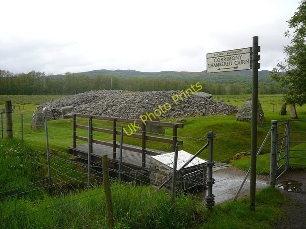 Photo 6"x4" Corrimony Chambered Cairn Corrimony c2010