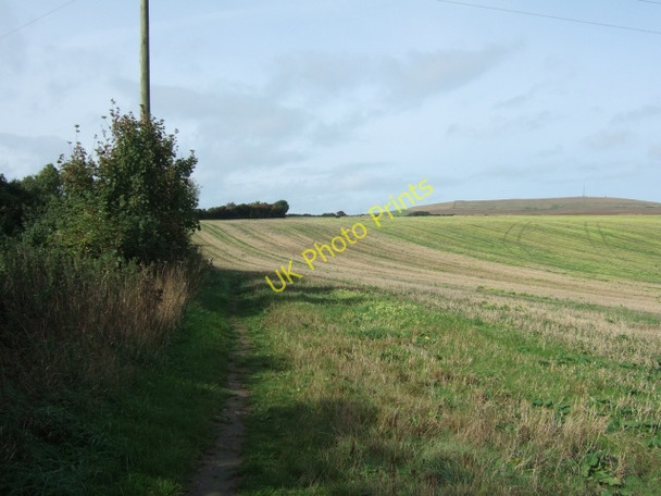 Photo 6"x4" Coastal footpath towards Niton Kingates c2010