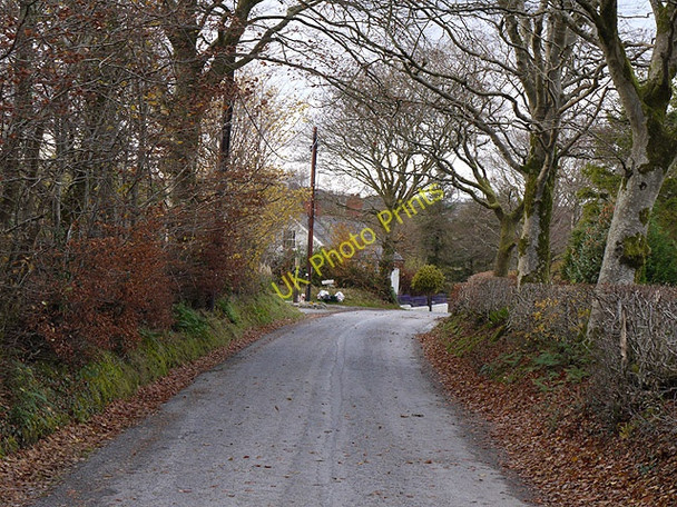 Photo 6"x4" Road entering Blaenpennal from the east Blaenpennal c2010