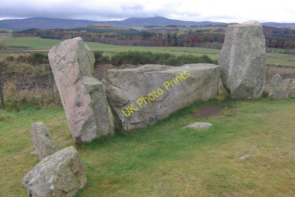 Photo 6"x4" Tomnaverie Stone Circle Tarland c2010