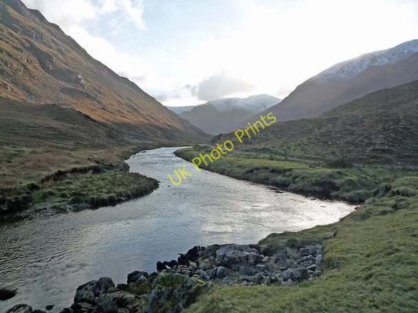 Photo 6"x4" River Croe, Glean Lichd Carn-gorm c2010