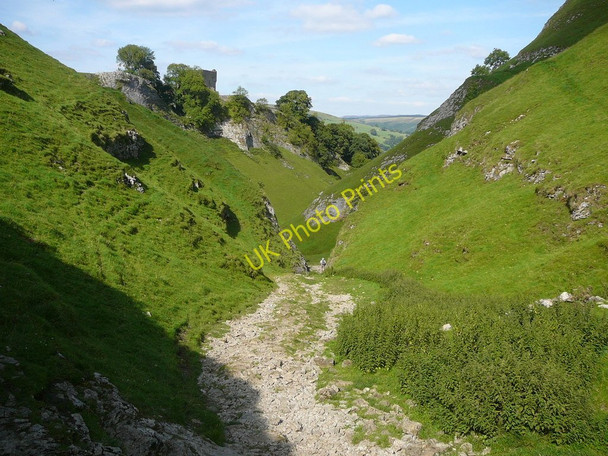 Photo 6"x4" Descending through Cave Dale Castleton\/SK1582 c2010