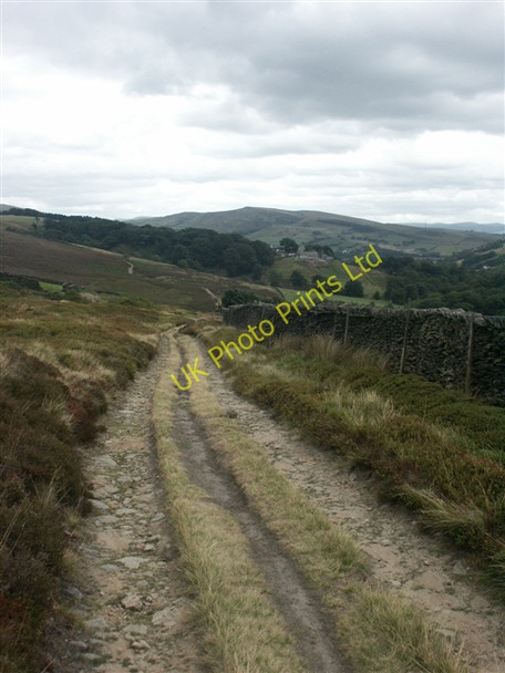 Photo 6"x4" Track near Tom Heys Farm Brookhouses\/SK0289 c2006
