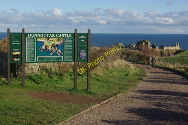 Photo 6"x4" Path to Dunnottar Castle Kirktown of Fetteresso c2010