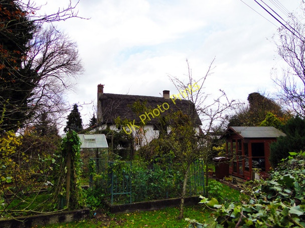 Photo 6"x4" The Higdens lived here Mill Green\/TM1384 c2010