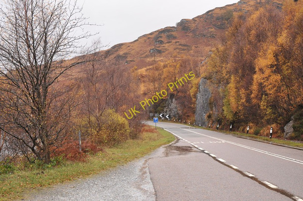 Photo 6"x4" A830 along Loch Eilt Ranochan c2010