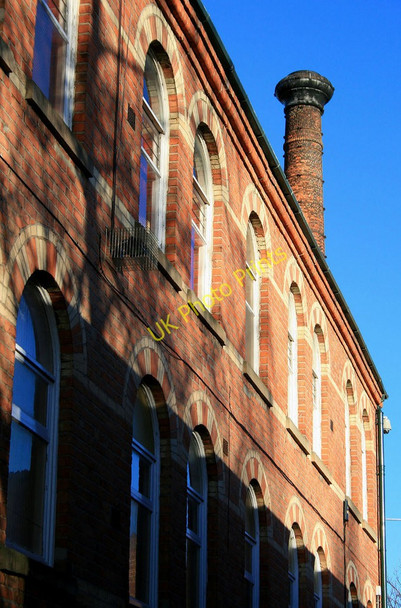 Photo 6"x4" Side building of Harrington Mill Long Eaton c2010