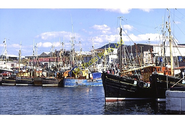 Photo 6"x4" Buckie Harbour Buckie\/NJ4165 c1983