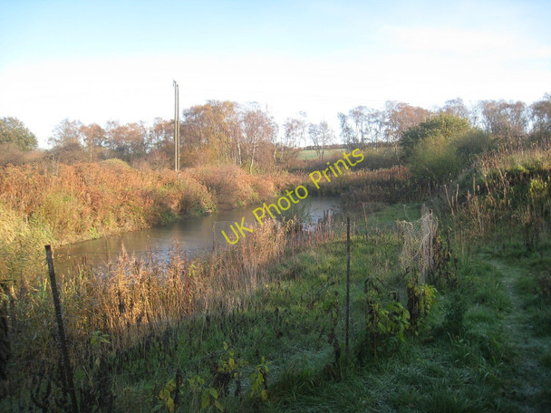 Photo 6"x4" Pond near Santon Santon\/SE9212 c2010