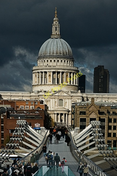 Photo 6"x4" St Pauls Cathedral, London London c2010